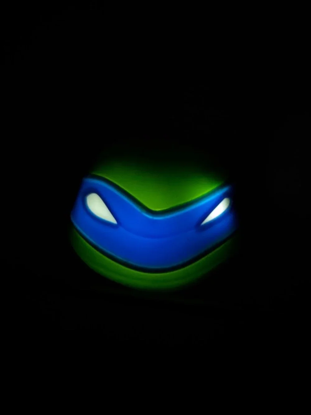 Set Of 4 Mutant Ninja Turtles 3D Wall Night Lights LED Battery-Powered Read